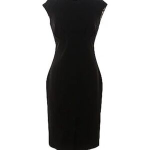 Ted Baker London Fitted Sleeveless Sheath Dress